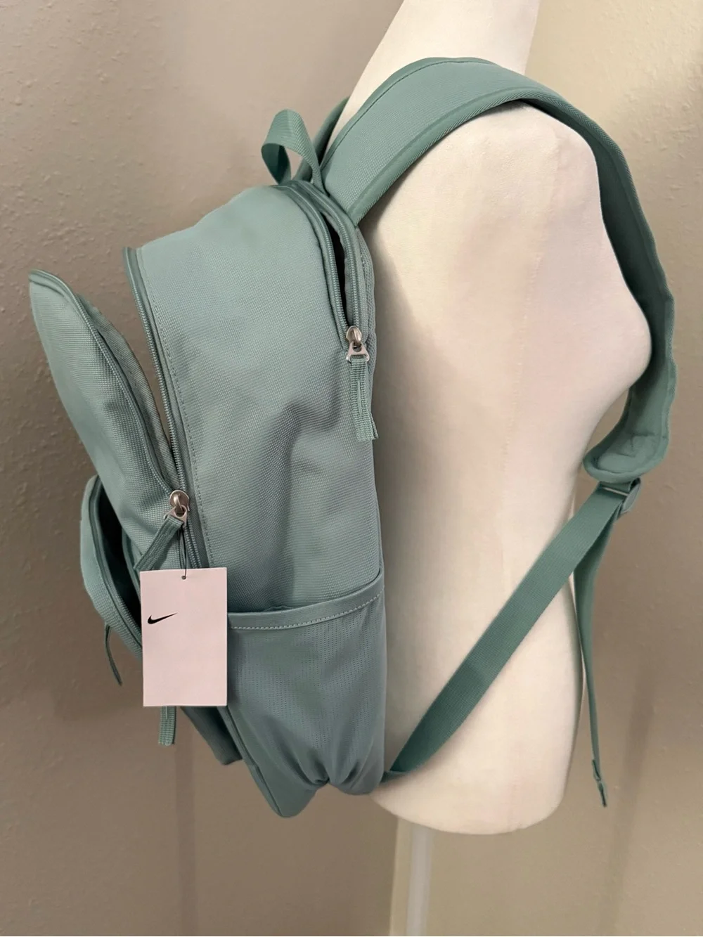Nike Heritage Backpack NWT Sage Green Laptop School Travel Book Bag